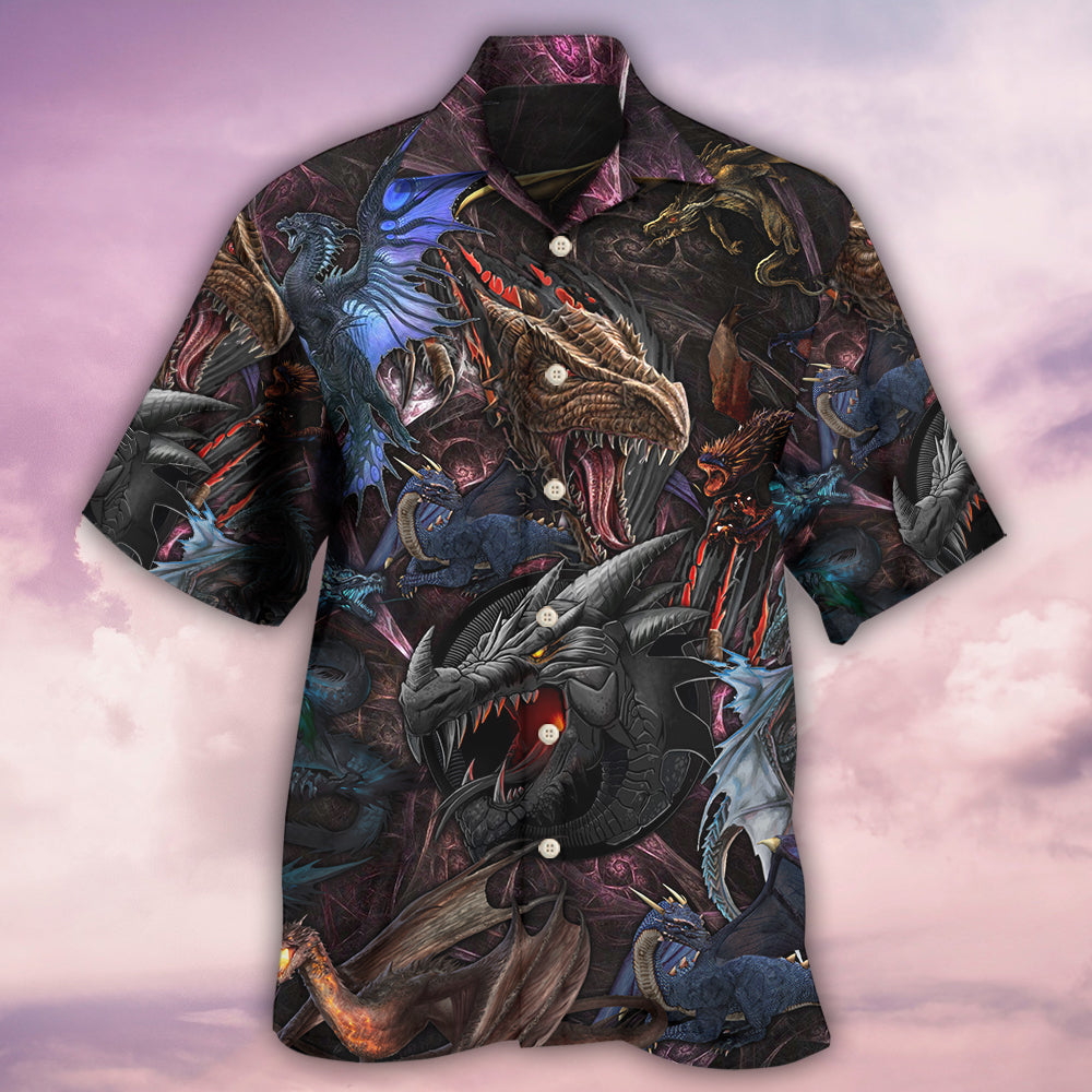 Dragon In A Mystery World - Hawaiian Shirt - Reefox