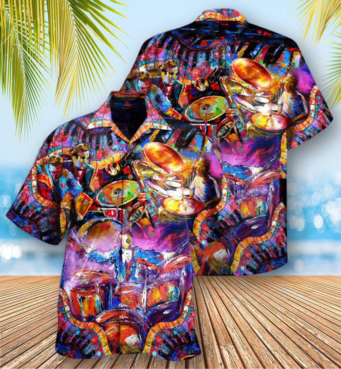 Drum Music Kill The Silient - Hawaiian Shirt - Reefox
