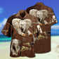Elephant Awesome Style With Brow - Hawaiian Shirt - Reefox