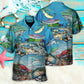 Fish Salmon Is My Therapy Cool - Hawaiian Shirt - Reefox