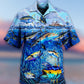 Fishing Love Fish Love Ocean - Hawaiian Shirt - Reefox