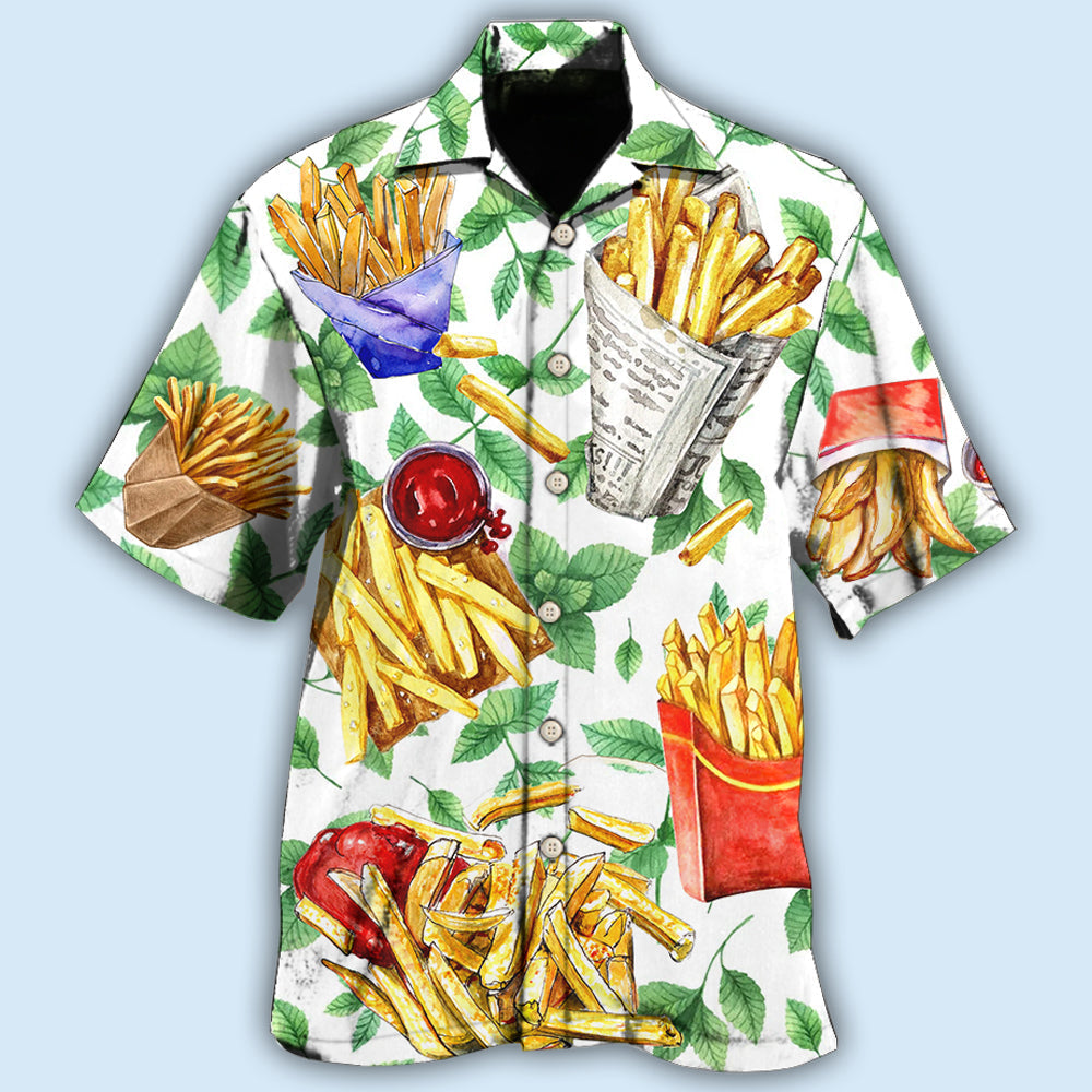 Food French Fries Delicious Style - Hawaiian Shirt - Reefox