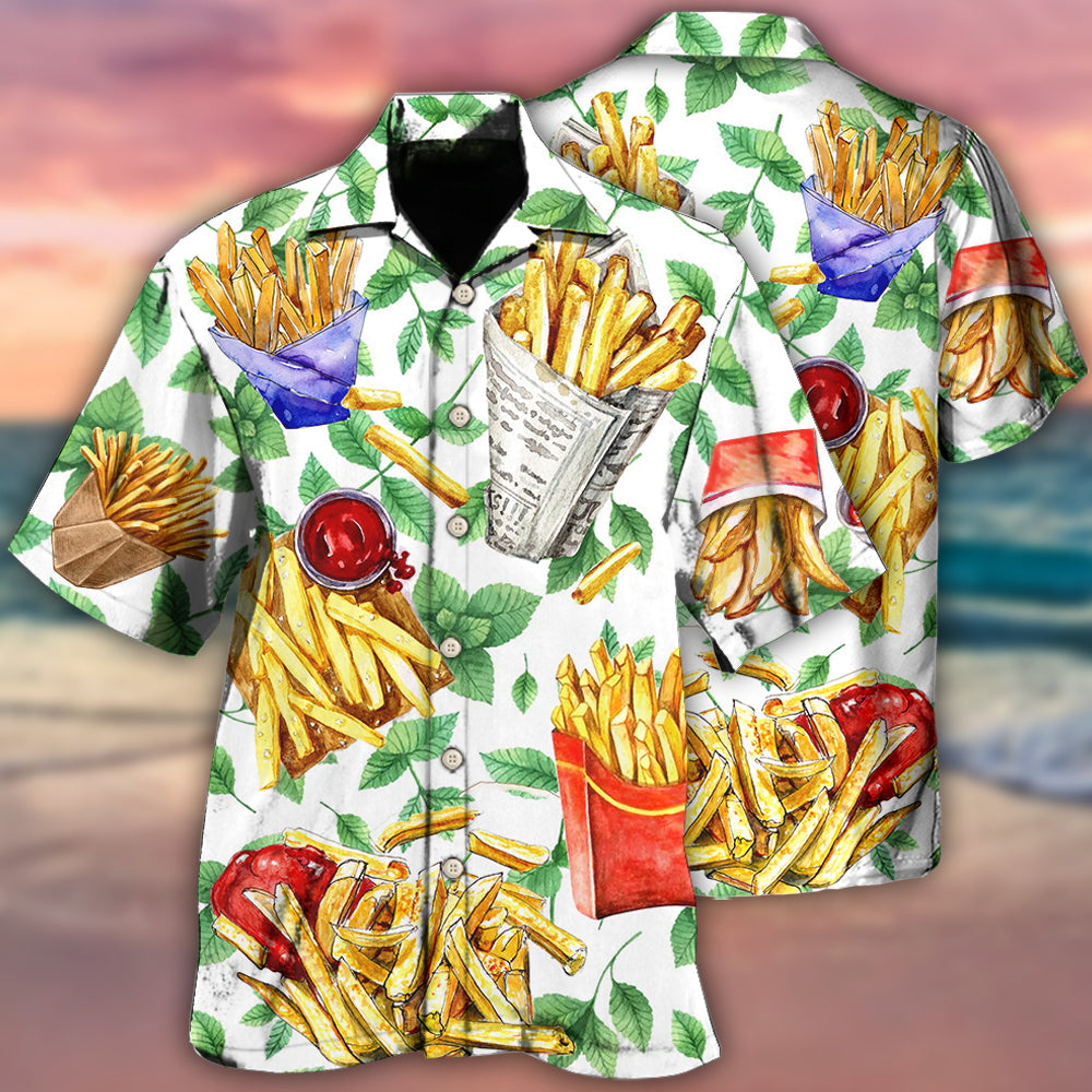Food French Fries Delicious Style - Hawaiian Shirt - Reefox