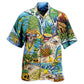 Skull Pineapple Fruit Amazing - Hawaiian Shirt - Reefox