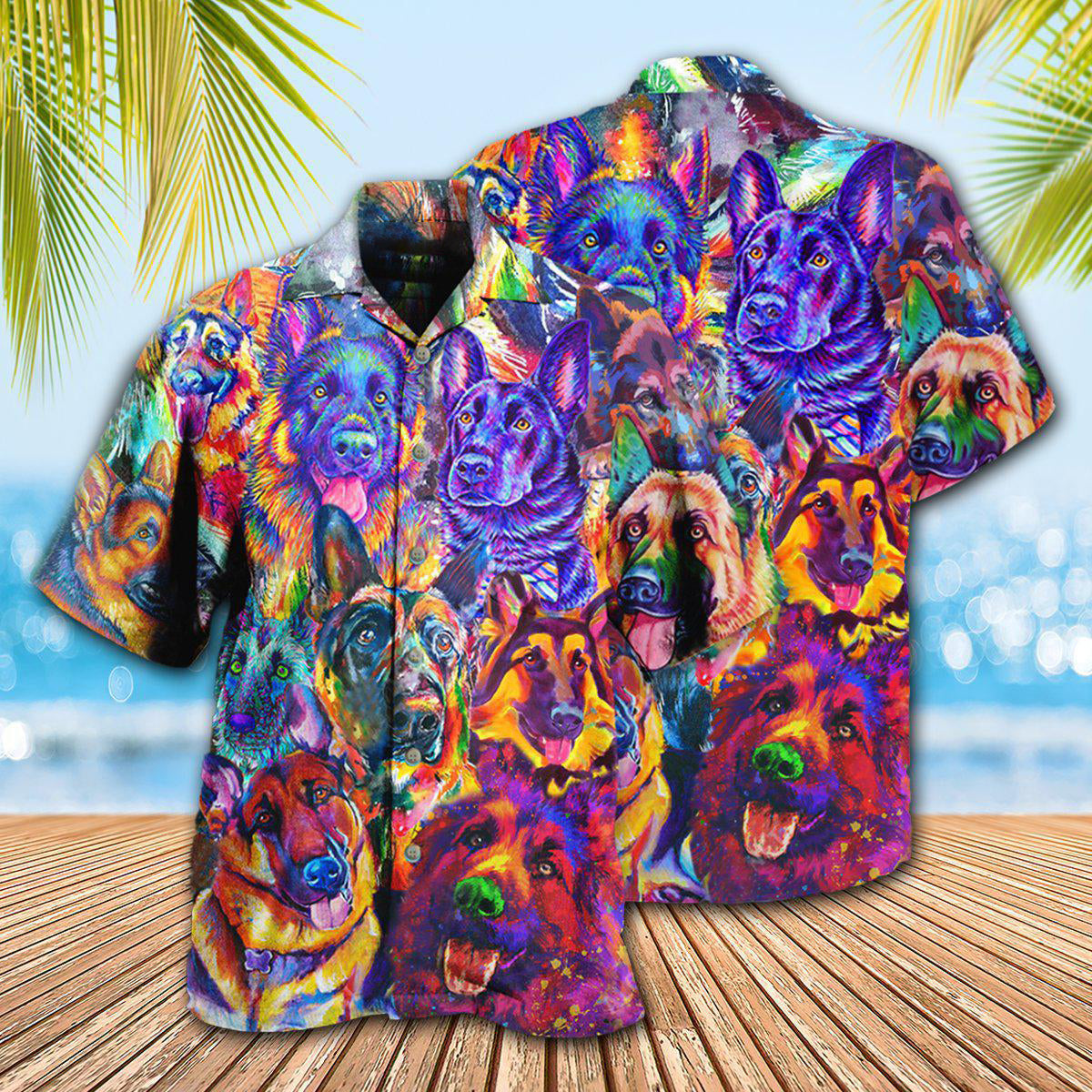 German Shepherd Dog That's My Boy - Hawaiian Shirt - Reefox