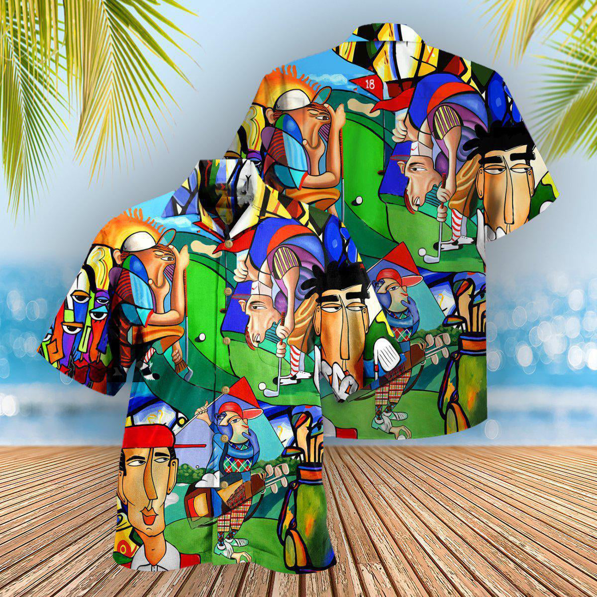 Golf That's What I Do I Play Golf I Know Thing - Hawaiian Shirt - Reefox