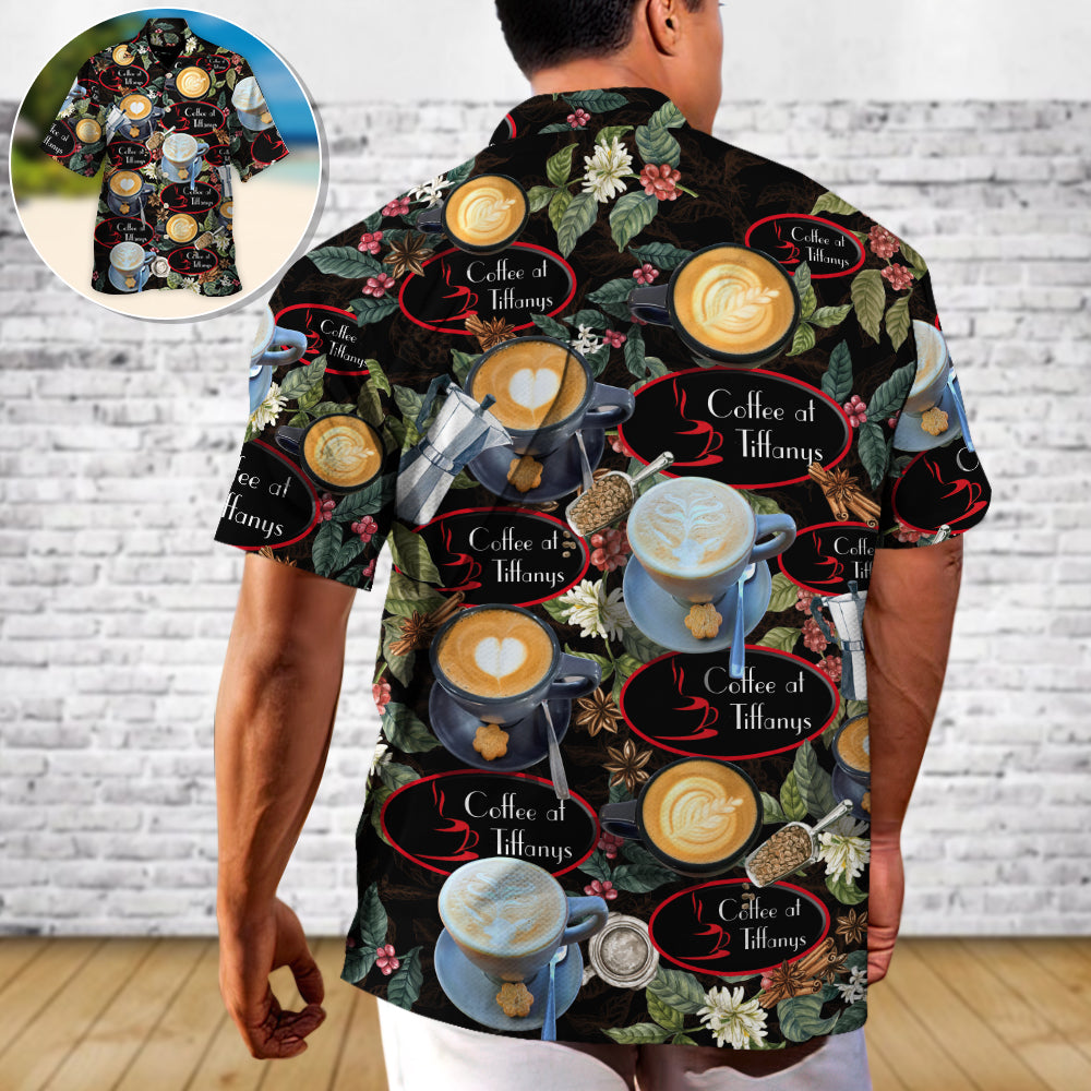 Coffee At Tiffany's Custom - Hawaiian Shirt