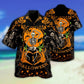 Halloween Dancing Skeleton So Scared - Hawaiian Shirt - Reefox