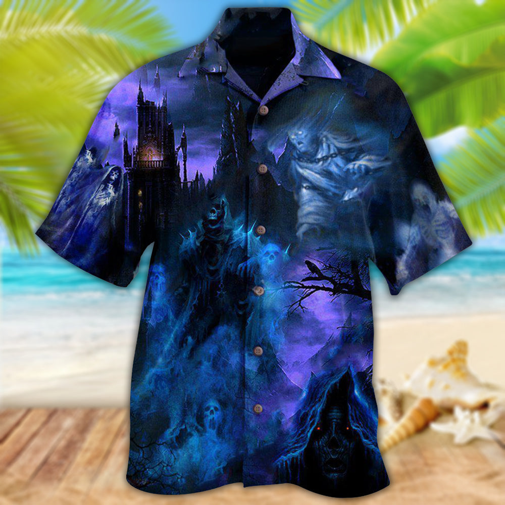 Halloween It's Skoopy Season - Hawaiian Shirt - Reefox
