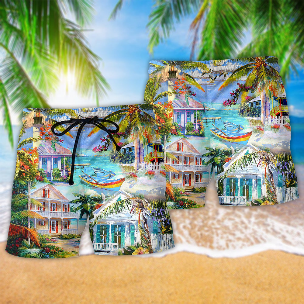 Hawaii Chill By The Beaches Summer - Beach Short Reefox - Owls Matrix LTD