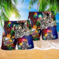 Hot Rod Christmas Tree - Beach Short Reefox - Owls Matrix LTD