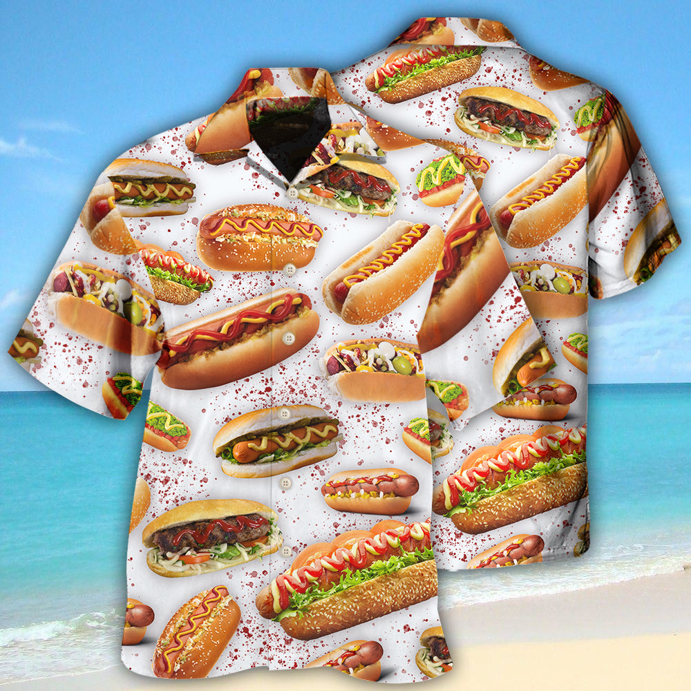 Hot Dog Basic Style - Hawaiian Shirt - Reefox