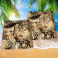 Hunting Deer I'd Rather Be Hunting - Beach Short Reefox - Owls Matrix LTD