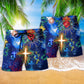 Jesus Put God First And Youll Be Last - Beach Short Reefox - Owls Matrix LTD
