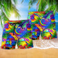 LGBT Love Lovely Life - Beach Short Reefox - Owls Matrix LTD