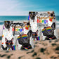 LGBT Pride French Bulldog - Beach Short Reefox - Owls Matrix LTD