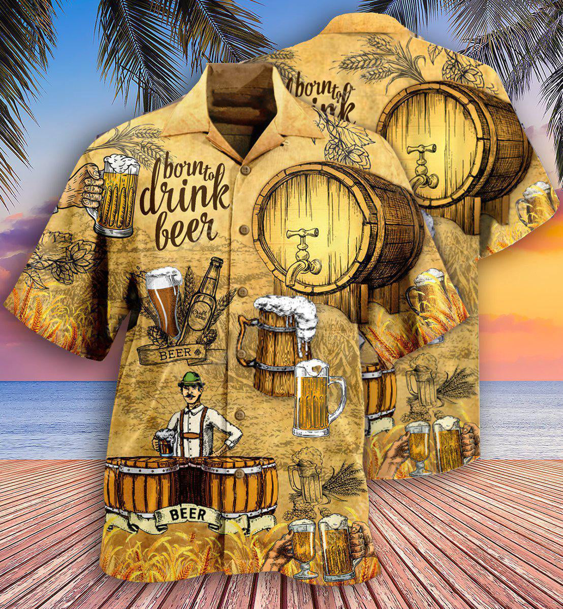Beer Life Is Better With Beer Bow Drink Beer - Hawaiian Shirt - Reefox