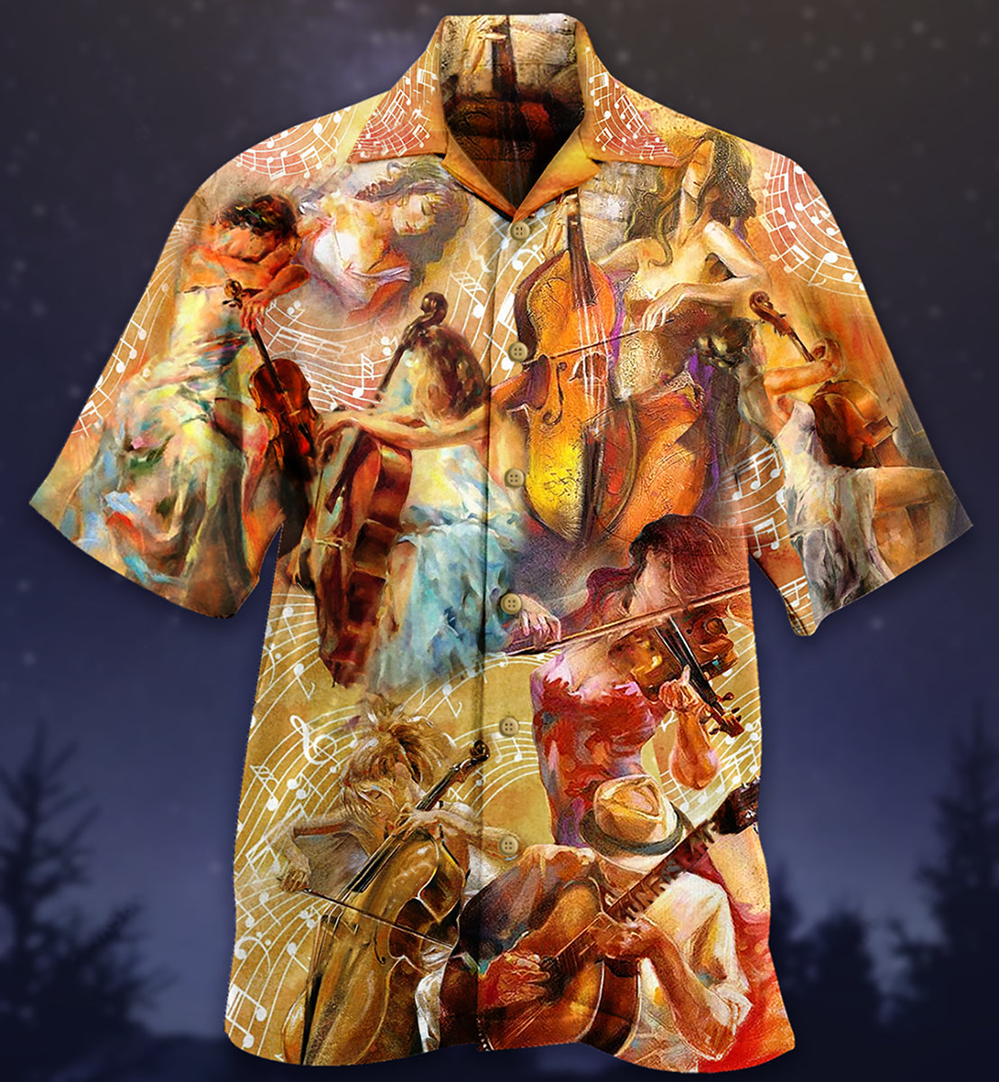 Music Is My Soul And My Speak - Hawaiian Shirt - Reefox
