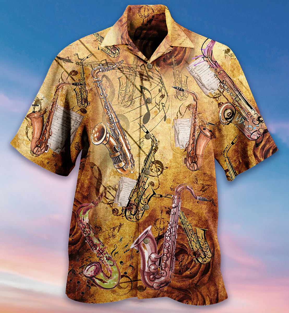 Saxophone Music Love It With Classic Style - Hawaiian Shirt - Reefox