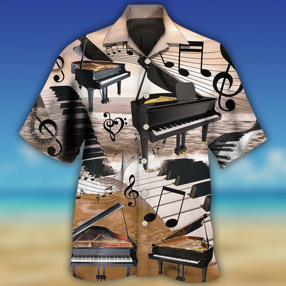 Piano Is My Life Style - Hawaiian Shirt - Reefox