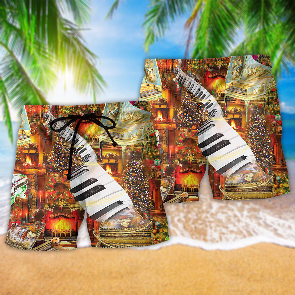 Piano Music Piano In Church - Beach Short Reefox - Owls Matrix LTD