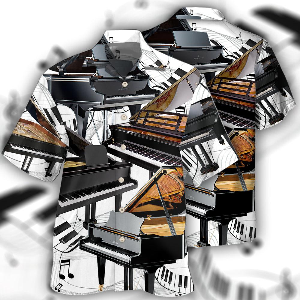 Piano Luxury Piano Style - Hawaiian shirt - Reefox