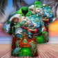 Shark Pool So Much Fun - Hawaiian Shirt - Reefox