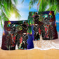 Samurai Don't Fear Of Life Samurai Merry Christmas - Beach Short Reefox - Owls Matrix LTD