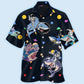 Shark Astronaut Galaxy Sky - Hawaiian shirt - Reefox