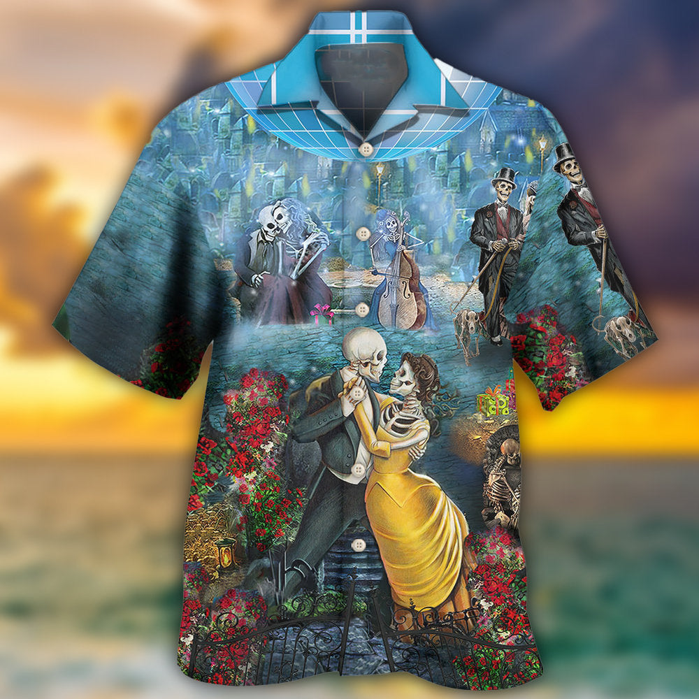 Skull Love My Skull - Hawaiian Shirt - Reefox
