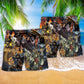 Skull No Guts No Glory Cool - Beach Short Reefox - Owls Matrix LTD
