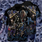 Guitar And Skull - Hawaiian Shirt - Reefox