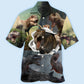 Dinosaur T-rex Cool - Hawaiian Shirt - Reefox