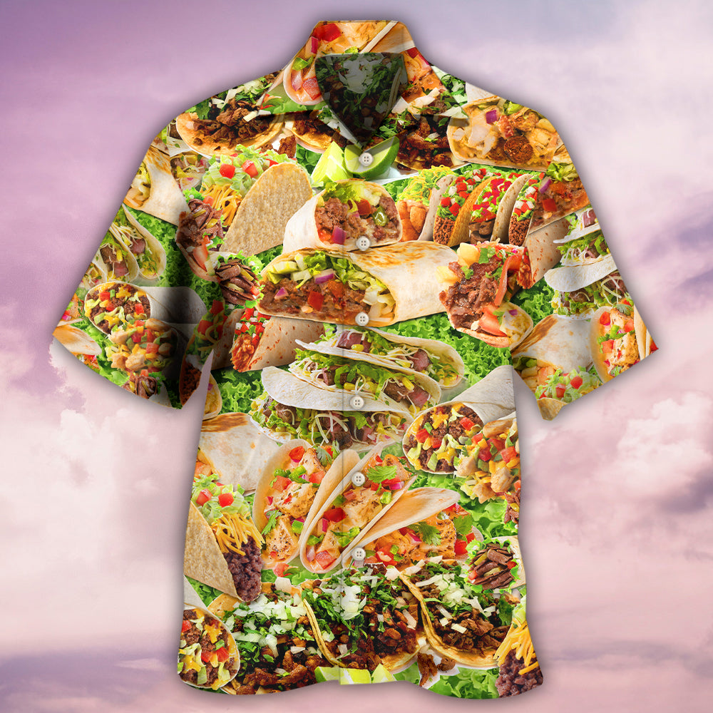 Food Lover Tacos My Love Is For Tacos - Hawaiian Shirt - Reefox