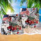 Truck All Hearts Come Home For Christmas With Cardinal - Beach Short Reefox - Owls Matrix LTD