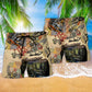 Truck Amazing American Pride Cool - Beach Short Reefox - Owls Matrix LTD
