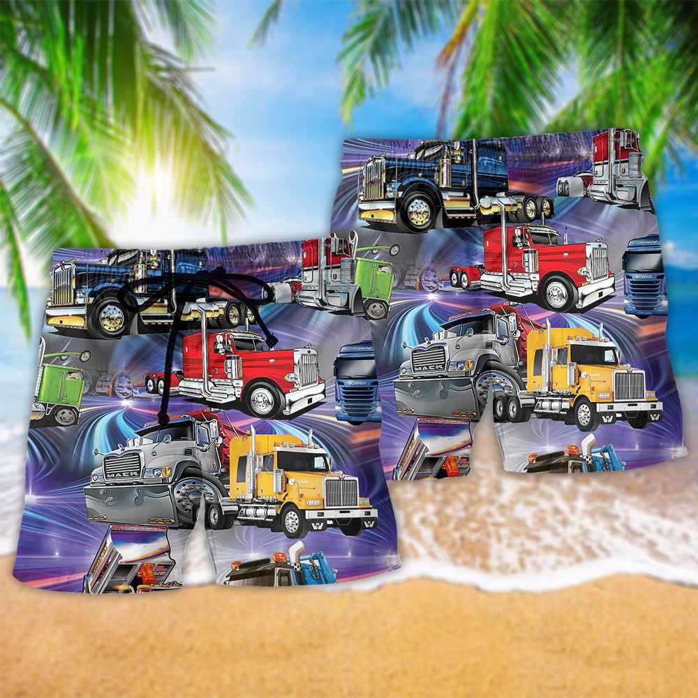 Truck Life Style Neon - Beach Short Reefox - Owls Matrix LTD