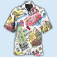 America USA Art Style - Hawaiian Shirt - Reefox