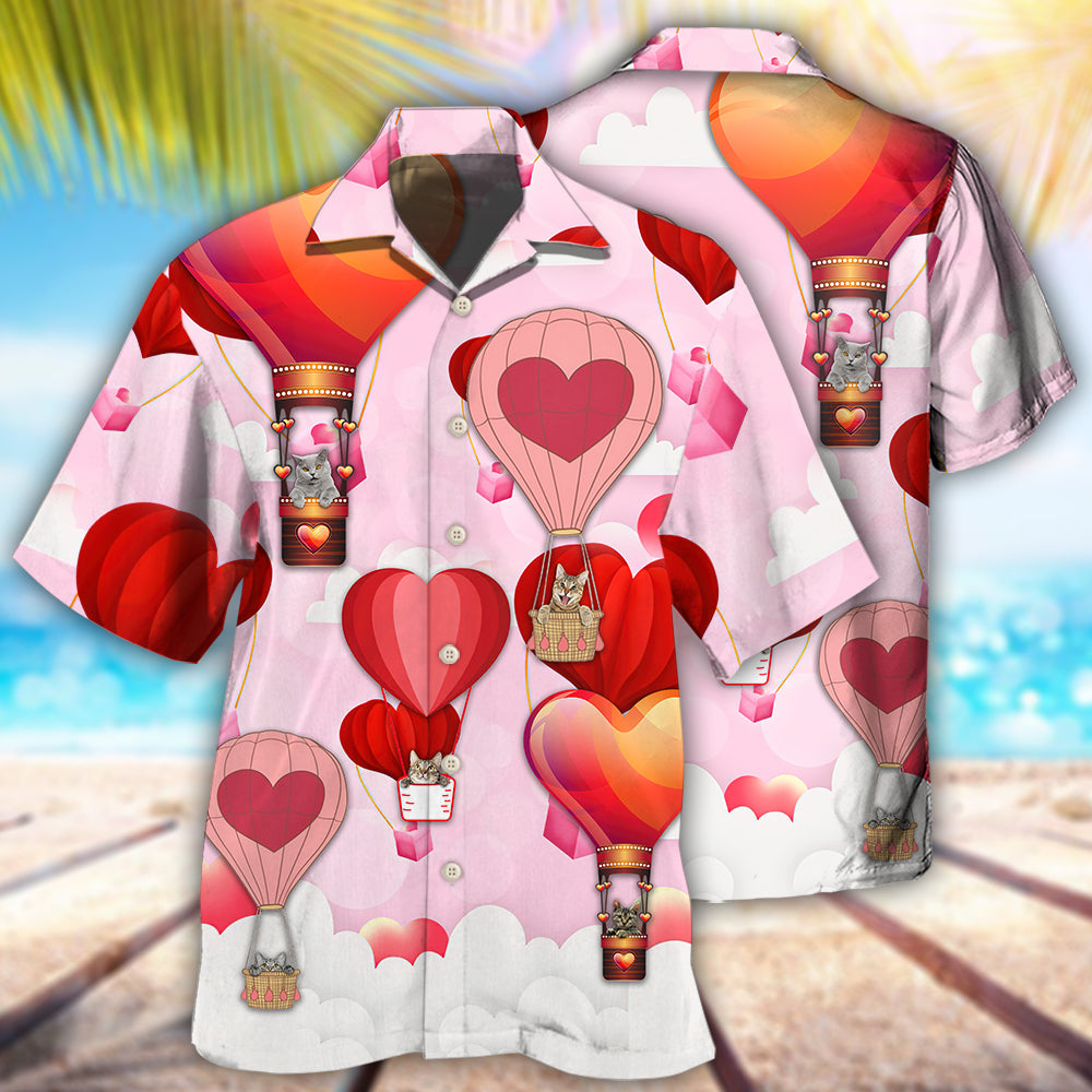 Cat Valentine Play With Air Balloon - Hawaiian Shirt - Reefox