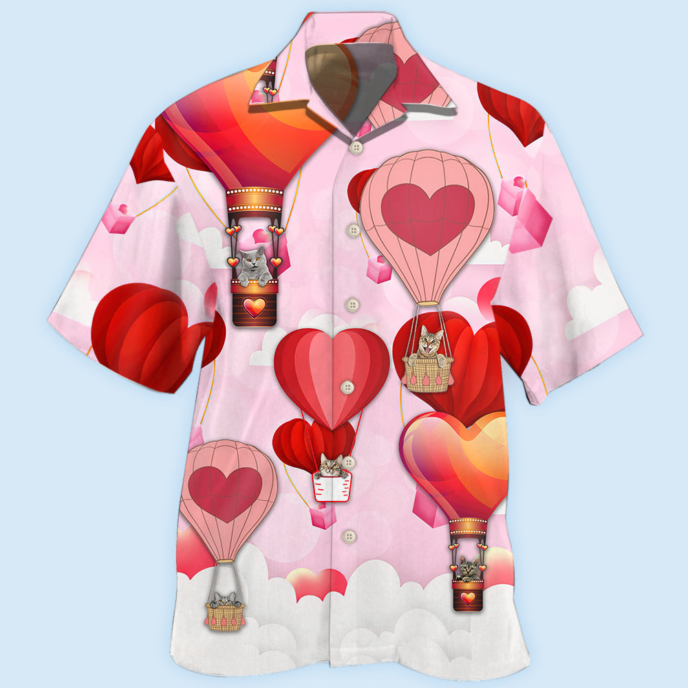 Cat Valentine Play With Air Balloon - Hawaiian Shirt - Reefox
