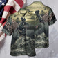 Veteran Brave Steps With Tree - Hawaiian Shirt - Reefox