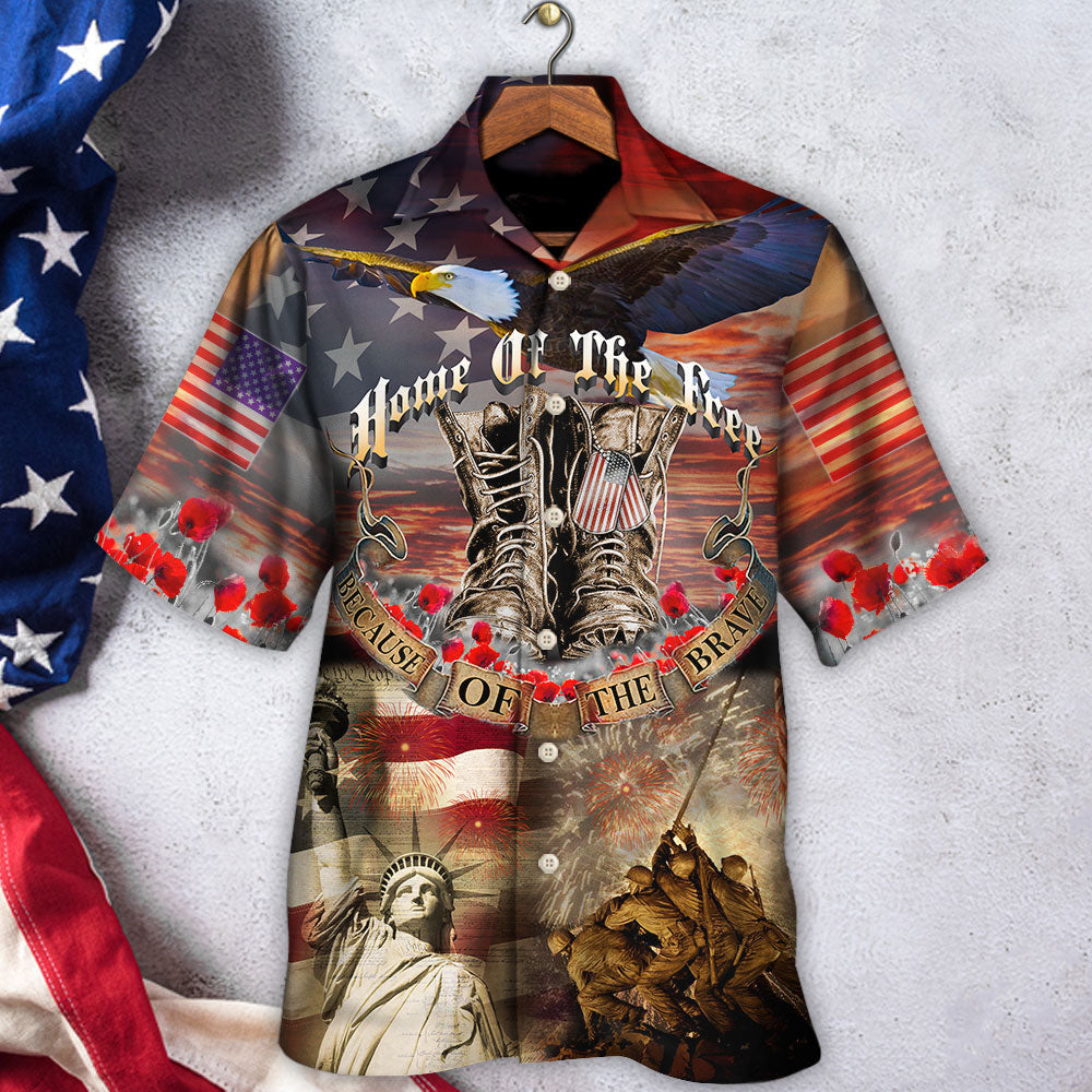 Veteran Proud To Be A With Boots - Hawaiian Shirt - Reefox