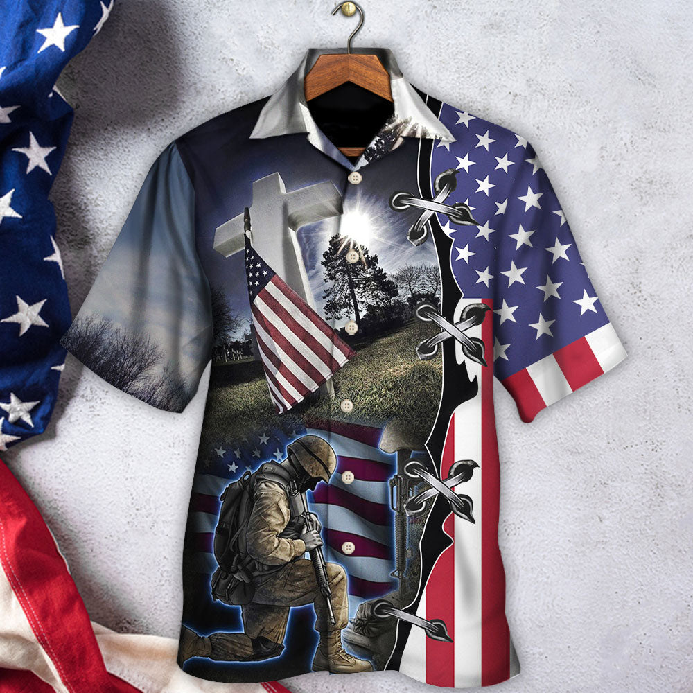 Veteran Stronger In Jungle - Hawaiian Shirt - Reefox