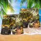 Viking War Lightning Cool - Beach Short Reefox - Owls Matrix LTD