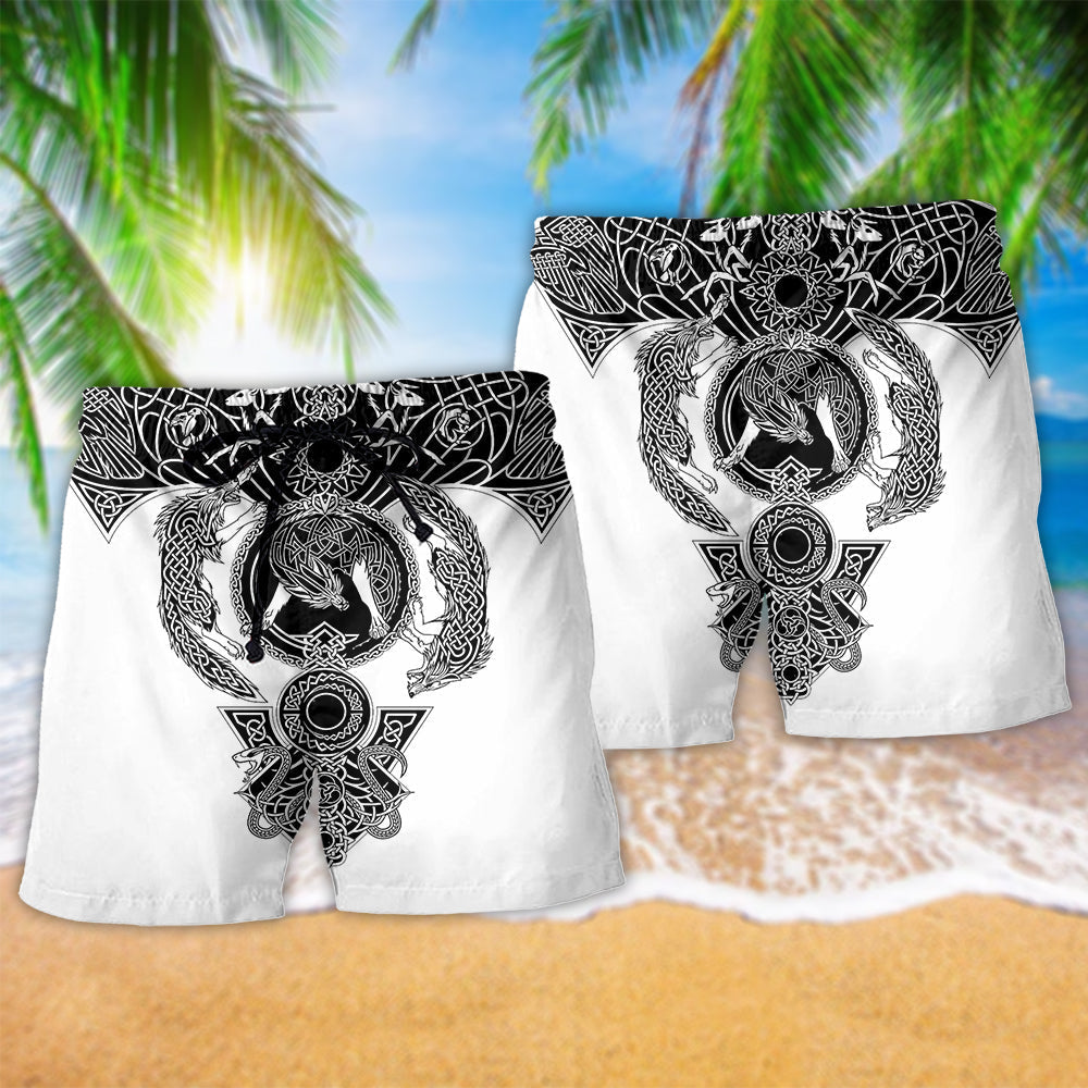 Viking Warrior Blood Cool Amazing - Beach Short Reefox - Owls Matrix LTD