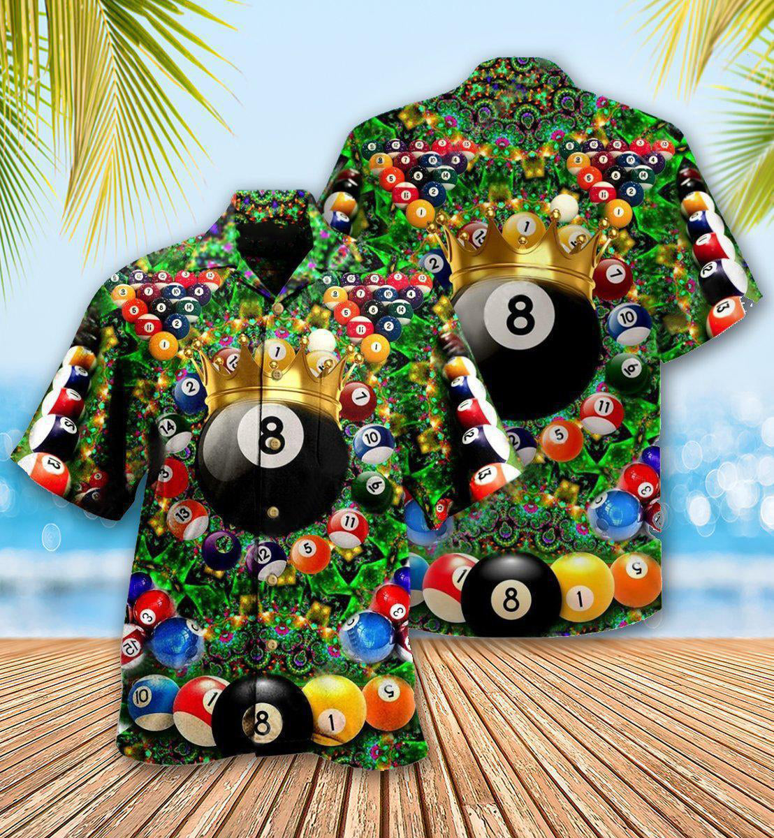 Billiard Warning Pool On Duty - Hawaiian Shirt - Reefox