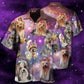 Yorkshire Terrier Mysterious Galaxy - Hawaiian Shirt - Reefox