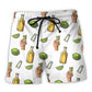 Beach Short / Adults / S Wine Tequila Is Cheaper Than Therapy - Beach Short Reefox - Owls Matrix LTD