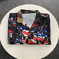 America Skull Pride Cool Style - Hawaiian Shirt - Reefox