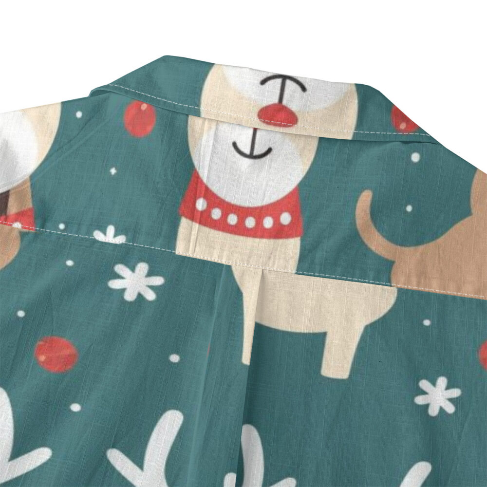 Aloha Closet Coastal Teal Gray Summer Resort Shirt - Coastal Cut product image 4
